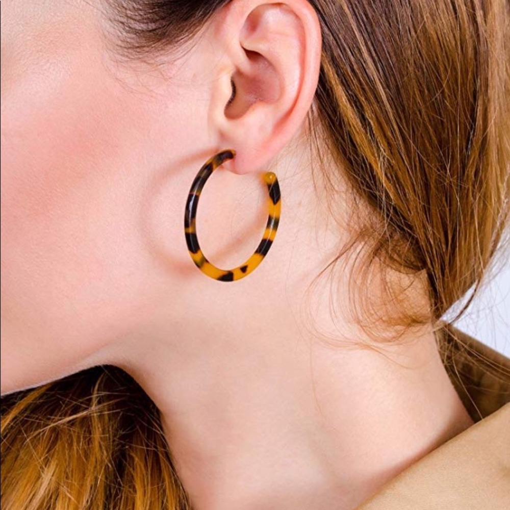 ✨FLASH SALE✨ Leopard Hoop Earrings